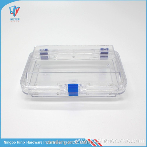 Plastic Clear Storage Membrane Box With Hinged Lid